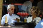 Amsterdam 23 augustus 2016
Manfred de Graaf met een vriendin op terras bij v Dam