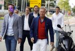 Amsterdam 30 augustus 2016
Presentatie Tag Heuer horloge van Max Verstappen. Marcel Boekhoorn met Guido v d Garde
