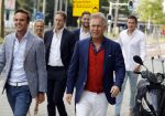 Amsterdam 30 augustus 2016
Presentatie Tag Heuer horloge van Max Verstappen. Marcel Boekhoorn met Guido v d Garde
