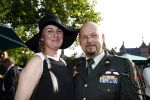 Haarzuilens 22 juni 2016
Haringparty op kasteel Haarzuilens. Marco Kroon met vrouw