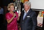 Blaricum 6 september 2016
Surprise party voor Willibrord Frequin zijn 75e verjaardag bij  Moeke Spijstra.
Zijn vriendin kinderen en kleinkinderen zijn natuurlijk aanwezig. mariska v Kolck