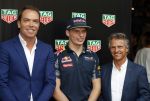 Amsterdam 30 augustus 2016
Presentatie Tag Heuer horloge van Max Verstappen. Robert Doornbos en Jan lammers