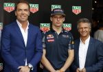 Amsterdam 30 augustus 2016
Presentatie Tag Heuer horloge van Max Verstappen. Robert Doornbos en Jan lammers