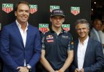 Amsterdam 30 augustus 2016
Presentatie Tag Heuer horloge van Max Verstappen. Robert Doornbos en Jan lammers