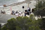 Ibiza 26 juni 2016
Nick en Kirsten Schilder trouwen op het strand van es Cubells. De vaderr van Kirsten trouwt ze en Ruben Nicolai doet zijn act als Duitse zanger.