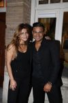 Amsterdam 2 september 2016  
Opening nieuwe pand en start nieuw bedrijf Olcay Gulsen. (Flawser). Olcay met vriend Frans