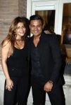 Amsterdam 2 september 2016  
Opening nieuwe pand en start nieuw bedrijf Olcay Gulsen. (Flawser). Olcay met vriend Frans