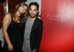 Amsterdam 2 september 2016  
Opening nieuwe pand en start nieuw bedrijf Olcay Gulsen. (Flawser) Olcay met hairstylist Sergio Pattirane