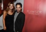 Amsterdam 2 september 2016  
Opening nieuwe pand en start nieuw bedrijf Olcay Gulsen. (Flawser) Olcay met hairstylist Sergio Pattirane