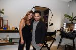 Amsterdam 2 september 2016  
Opening nieuwe pand en start nieuw bedrijf Olcay Gulsen. (Flawser) Olcay met hairstylist Sergio Pattirane
