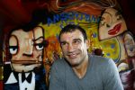 Amsterdam 25 augustus 2016
Peter Aerts met zijn vrouw Esther bij the harbour club cafe tijdens interview met Annette de Vries via Hollywood Productions