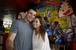 Amsterdam 25 augustus 2016
Peter Aerts met zijn vrouw Esther bij the harbour club cafe tijdens interview met Annette de Vries via Hollywood Productions