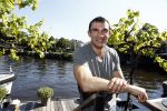 Amsterdam 25 augustus 2016
Peter Aerts met zijn vrouw Esther bij the harbour club cafe tijdens interview met Annette de Vries via Hollywood Productions