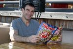 Amsterdam 25 augustus 2016
Peter Aerts met zijn vrouw Esther bij the harbour club cafe tijdens interview met Annette de Vries via Hollywood Productions