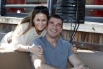 Amsterdam 25 augustus 2016
Peter Aerts met zijn vrouw Esther bij the harbour club cafe tijdens interview met Annette de Vries via Hollywood Productions