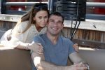 Amsterdam 25 augustus 2016
Peter Aerts met zijn vrouw Esther bij the harbour club cafe tijdens interview met Annette de Vries via Hollywood Productions