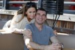 Amsterdam 25 augustus 2016
Peter Aerts met zijn vrouw Esther bij the harbour club cafe tijdens interview met Annette de Vries via Hollywood Productions
