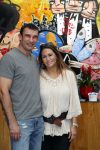 Amsterdam 25 augustus 2016
Peter Aerts met zijn vrouw Esther bij the harbour club cafe tijdens interview met Annette de Vries via Hollywood Productions