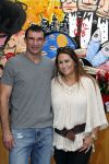 Amsterdam 25 augustus 2016
Peter Aerts met zijn vrouw Esther bij the harbour club cafe tijdens interview met Annette de Vries via Hollywood Productions