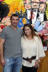 Amsterdam 25 augustus 2016
Peter Aerts met zijn vrouw Esther bij the harbour club cafe tijdens interview met Annette de Vries via Hollywood Productions