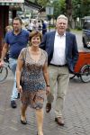 Blaricum 6 september 2016
Surprise party voor Willibrord Frequin zijn 75e verjaardag bij  Moeke Spijstra.
Zijn vriendin kinderen en kleinkinderen zijn natuurlijk aanwezig. Rita Verdonk met man