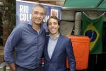 Amsterdam 28 juni 2016 
Presentatie Princess koffers voor het Nederlandse team voor de olympische spelen van Rio de Janeiro. Robert maaskant met Aad en Tim Ouborg