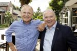 Blaricum 6 september 2016
Surprise party voor Willibrord Frequin zijn 75e verjaardag bij  Moeke Spijstra.
Zijn vriendin kinderen en kleinkinderen zijn natuurlijk aanwezig. Ronnie Tober en Jan Jochems