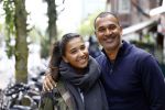 Amsterdam 10 augustus 2016
Ruud Gullit samen met zijn dochter Joelle op terras. Ruud bekijkt samen met haar zijn nieuwe boek.