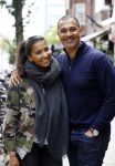 Amsterdam 10 augustus 2016
Ruud Gullit samen met zijn dochter Joelle op terras. Ruud bekijkt samen met haar zijn nieuwe boek.