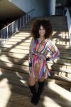 Amsterdam 23 augustus 2016
Perspresentatie van het nieuwe sbs6 Net 5 en Veronica seizoen in het IJ Theater. Sharon Doorson