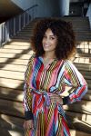Amsterdam 23 augustus 2016
Perspresentatie van het nieuwe sbs6 Net 5 en Veronica seizoen in het IJ Theater. Sharon Doorson