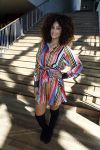 Amsterdam 23 augustus 2016
Perspresentatie van het nieuwe sbs6 Net 5 en Veronica seizoen in het IJ Theater. Sharon Doorson