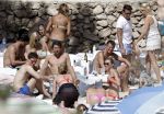 ibiza 27 juni 2016 
Stranddag van Nick en Kirsten Schilder de dag na hun trouwen bij el chirinquito.
Aanwezig oa Jan en Liza Smit Simon en Annemarie Keizer Jaap Kwakman met vriendin Aloys Buys met vriendin Jaap Reesema