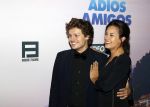 Amsterdam 5 september 2016
Premiere Adios Amigos in Tuschinski. Holly Brood metvriend Soy Kroon
