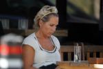 Amsterdm 24 augustus 2016
Tanja Jess op terras in amsterdam zuid