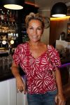 Volendam 31 augustus 2016
Presentatie 100NL in restaurant Lotje wine en dine van Jan Smit. Tanja Jess en Charly Luske