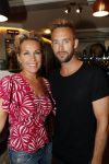 Volendam 31 augustus 2016
Presentatie 100NL in restaurant Lotje wine en dine van Jan Smit. Tanja Jess en Charly Luske