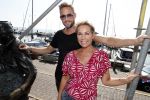 Volendam 31 augustus 2016
Presentatie 100NL in restaurant Lotje wine en dine van Jan Smit. Tanja Jess en Charly Luske