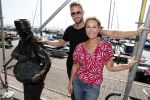 Volendam 31 augustus 2016
Presentatie 100NL in restaurant Lotje wine en dine van Jan Smit. Tanja Jess en Charly Luske