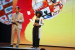 Hilversum 22 augustus 2016
Perspresentatie NPO in studio 21met alle presentatoren. Twan Huys en Eva Cleven