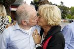 Blaricum 6 september 2016
Surprise party voor Willibrord Frequin zijn 75e verjaardag bij  Moeke Spijstra.
Zijn vriendin kinderen en kleinkinderen zijn natuurlijk aanwezig. Vivian Boelen en Ronnie Tober