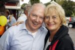 Blaricum 6 september 2016
Surprise party voor Willibrord Frequin zijn 75e verjaardag bij  Moeke Spijstra.
Zijn vriendin kinderen en kleinkinderen zijn natuurlijk aanwezig. Vivian Boelen en Ronnie Tober