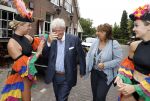 Blaricum 6 september 2016
Surprise party voor Willibrord Frequin zijn 75e verjaardag bij  Moeke Spijstra.
Zijn vriendin kinderen en kleinkinderen zijn natuurlijk aanwezig.