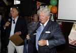 Blaricum 6 september 2016
Surprise party voor Willibrord Frequin zijn 75e verjaardag bij  Moeke Spijstra.
Zijn vriendin kinderen en kleinkinderen zijn natuurlijk aanwezig.