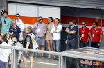 Spa Francorchamps 28 augustus 2016
Winston Gerschtanowitz met zijn zoon Julian op bezoek bij de F1. Hij was met Michiel Mol en zijn vriendin Marloes Mens