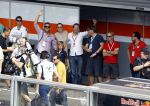 Spa Francorchamps 28 augustus 2016
Winston Gerschtanowitz met zijn zoon Julian op bezoek bij de F1. Hij was met Michiel Mol en zijn vriendin Marloes Mens