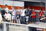 Spa Francorchamps 28 augustus 2016
Winston Gerschtanowitz met zijn zoon Julian op bezoek bij de F1. Hij was met Michiel Mol en zijn vriendin Marloes Mens