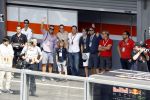 Spa Francorchamps 28 augustus 2016
Winston Gerschtanowitz met zijn zoon Julian op bezoek bij de F1. Hij was met Michiel Mol en zijn vriendin Marloes Mens