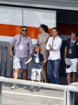 Spa Francorchamps 28 augustus 2016
Winston Gerschtanowitz met zijn zoon Julian op bezoek bij de F1. Hij was met Michiel Mol en zijn vriendin Marloes Mens