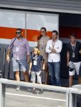 Spa Francorchamps 28 augustus 2016
Winston Gerschtanowitz met zijn zoon Julian op bezoek bij de F1. Hij was met Michiel Mol en zijn vriendin Marloes Mens